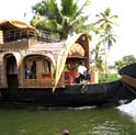 houseboat in alleppy, backwater in alleppy